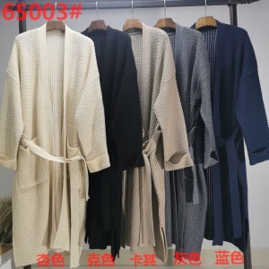 Löysä, tyylikäs ja rento Australian WOOD CARDIGAN65003#