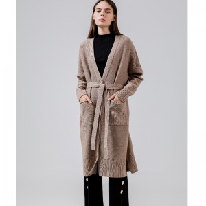 Löysä, tyylikäs ja rento Australian WOOL CARDIGAN65005#