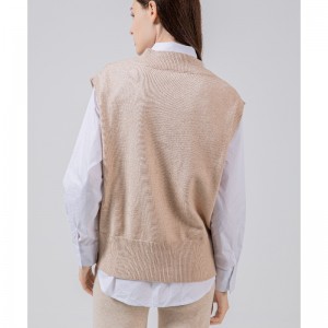Muoti Trendi Yksinkertainen Joker Leisure Base Knitting Vest 68039#
