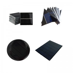 Mukautettu pieni koko 5V 1W 3W 5W/solar CE 10W Mini Epoxy Solar Panelslls
