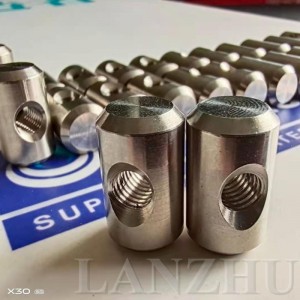 A-286 kierteitetty trunnion