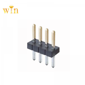 2.54mm Pitch 180 ° DIP Single Row 2p ~ 40p Pin otsikko