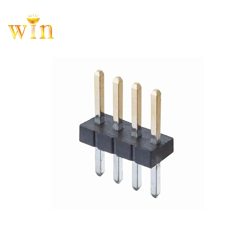 2.54mm Pitch 180 ° DIP Single Row 2p ~ 40p Pin otsikko