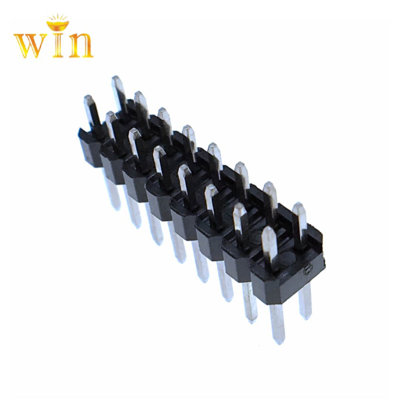 2.54mm 2x8p Dual Row Double Plastic Dip PIN-otsikko 3,0 mm - 9,2mm
