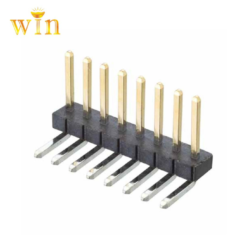 2,54mm pH 5P ~ 10p 90 ° Oikea kulma PIN-otsikko