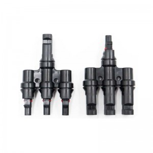 3 IN 1 SLOAR MULTI BRANCH AFOLOVOLTAIC -liitin aurinkopaneelin rinnakkaisliitäntä Liitä haara Kaksi PV-moduulipaneeli Solar System