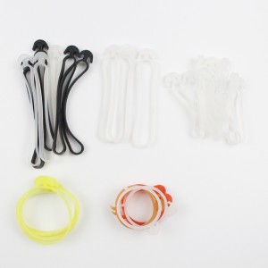 Valmistaja tuottaa ja myy koukun muotoisia kuminauhoja ja muokata luonnonkumi-kuminauhoja