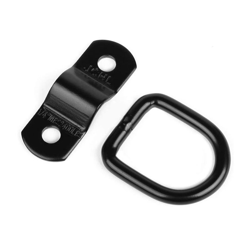 D-renkaat sitoa alas ankkurit koukut perävaunun kuorma-auto, jossa on suljettu pisteet Pickup Camper Pinta Mount D-Ring Heavy Duty 1/4 \\ \