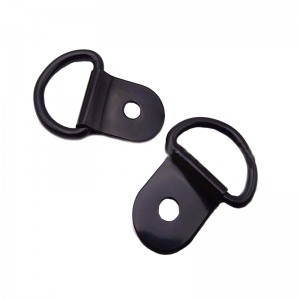 D-rengas sitkeää, D-renkaat Ankkuri kiinnitysrengas kuormissa perävaunut kuorma-autot RV Campers Vans ATV Suv veneet Moottoripyörät jne. Ajoneuvot Heavy Duty Sidonta alas rengas Asennuskannattimet