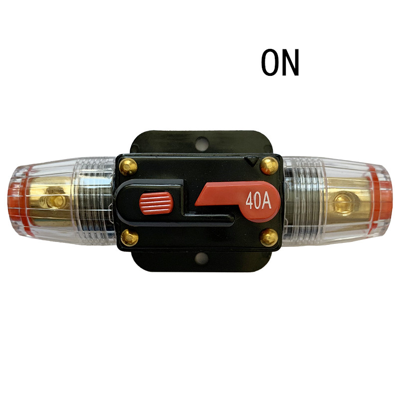12V 24V DC 20A 30A 40A 50A 60A 80A 100A Automaattinen autopyörän aurinkoenergian katkaisija Reset sulake kytkin kodin aurinkoen