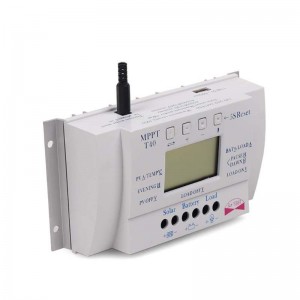 MPPT T40 40A Aurinko Latausohjain 5V USB-laturi 12V 24V Auto Automaattinen paneeli Akun LCD-laturin säädin PV Max. 500W