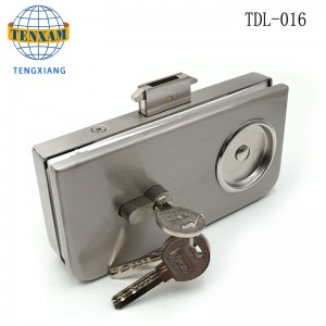 Korkealaatuinen etu Oven lukitus Ovenkahvan vipu takalevyn takapinnalle ruostumattomasta teräksestä valmistettu ovivipu kahva