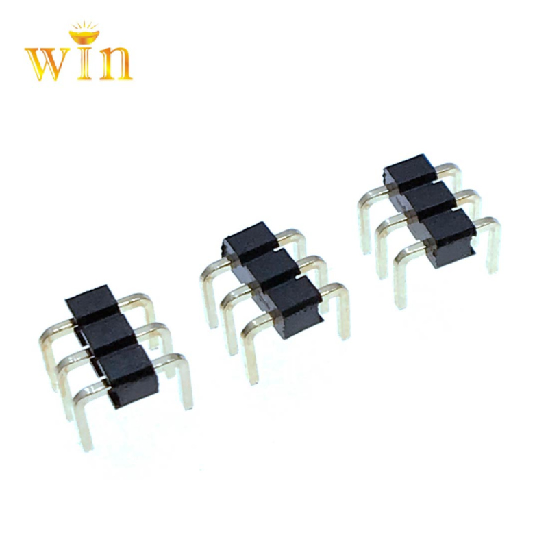 2.54mm u Muoto 3P Single Row Pin Header Connector