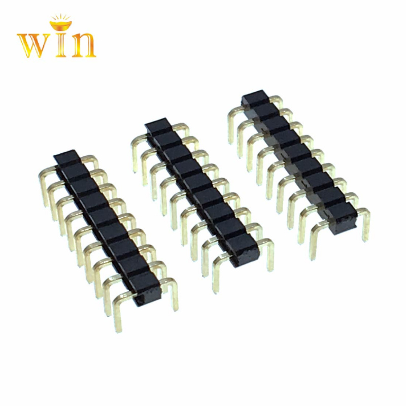 2.54mm u Muoto 3P Single Row Pin Header Connector