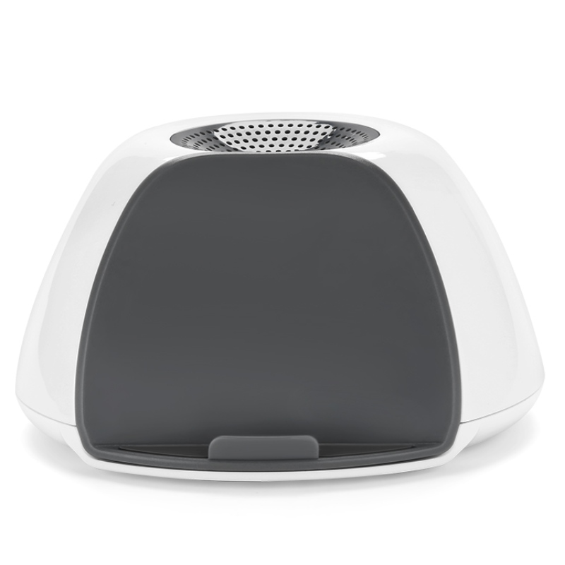 FB-BS2599W Bluetooth-kaiutin, jossa Qi-langaton laturi ja puhelin cradel