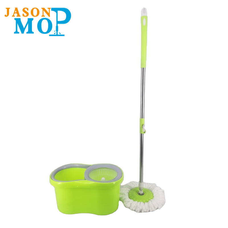 Jason Microfiber Spin Mop 360 Helppo pyörivä mop ämpäri maaginen lattia puhdistus kehruu mop ja ämpäri
