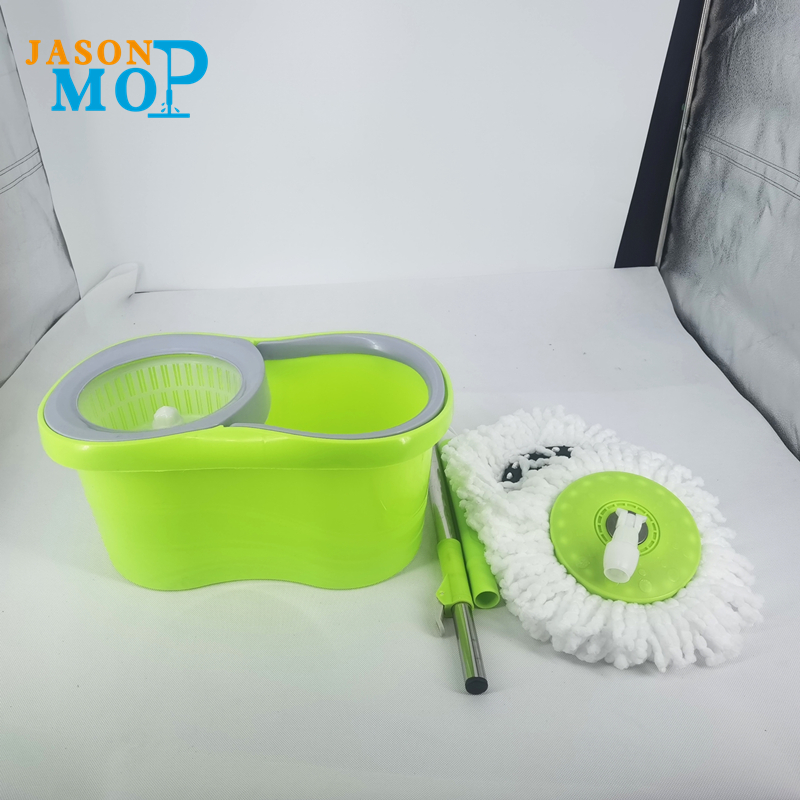 Jason Microfiber Spin Mop 360 Helppo pyörivä mop ämpäri maaginen lattia puhdistus kehruu mop ja ämpäri