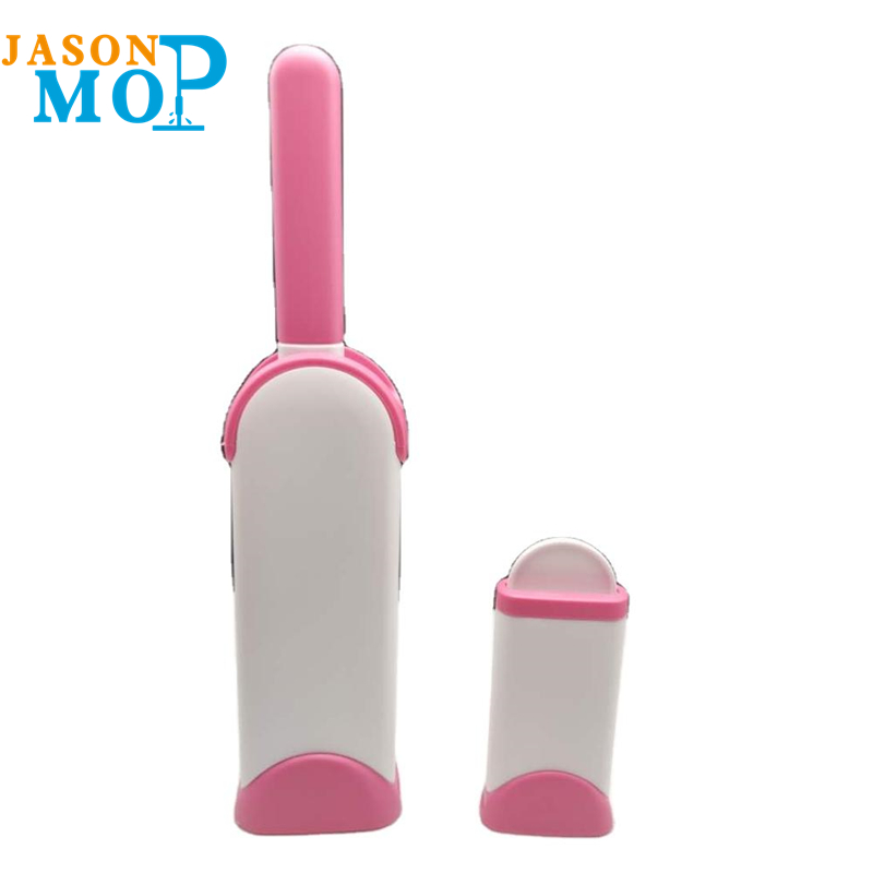 Jason Uudelleenkäytettävä Pet Hair Remover valmentajille Kaksipuolinen harja Poistaa manuaalisen lemmikkieläinten turkisnalirata