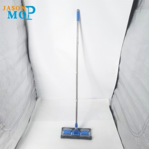 Korkealaatuinen teräs MOP Microfiber Stainless Steel Sauva pidentynyt litteä MOP Floor Puhdistus