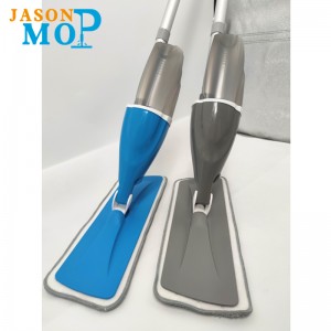 Korkealaatuinen ruiskutus MOP Home Flat Mop paksunut alumiininen sauva kuitu kangas lattiapuhdistus