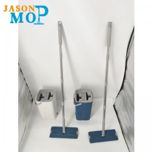 2021New ruostumattomasta teräksestä valmistettu irrotettavanapahäikäinen MOP puristin kiinteä puhdistus MOP kanssa ämpärijärjestelmä kansi