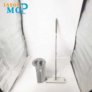 Mikrokuituinen märkä ja kuiva 360 pese litteä mop ämpäri lattian siivous magic mop