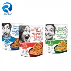 Food Grade Stand Up Spout Pouch Tomaattikastikkeessa Juomapakkauspussit