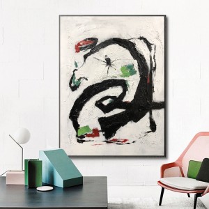 Nykyaikainen käsintehty Moderni maalit Wall Art Abstract Wall Art Oil maalaus kankaalle