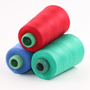 Kiinan ompelulangan farkkujen t-paita ja paidan polyesterilanka koneille