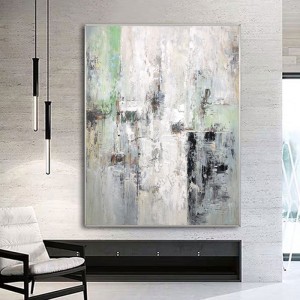 Pure käsin maalattu iso seinän taideöljy maalaus abstrakti sisustusmaalaus