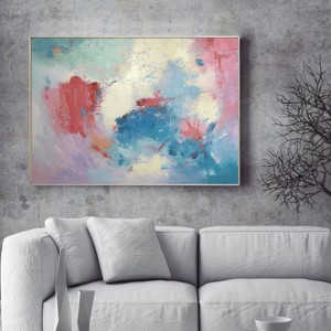 Moderni käsin maalattu akryyli luova kehystetty sexural art abstrakti maalaus kankaalle