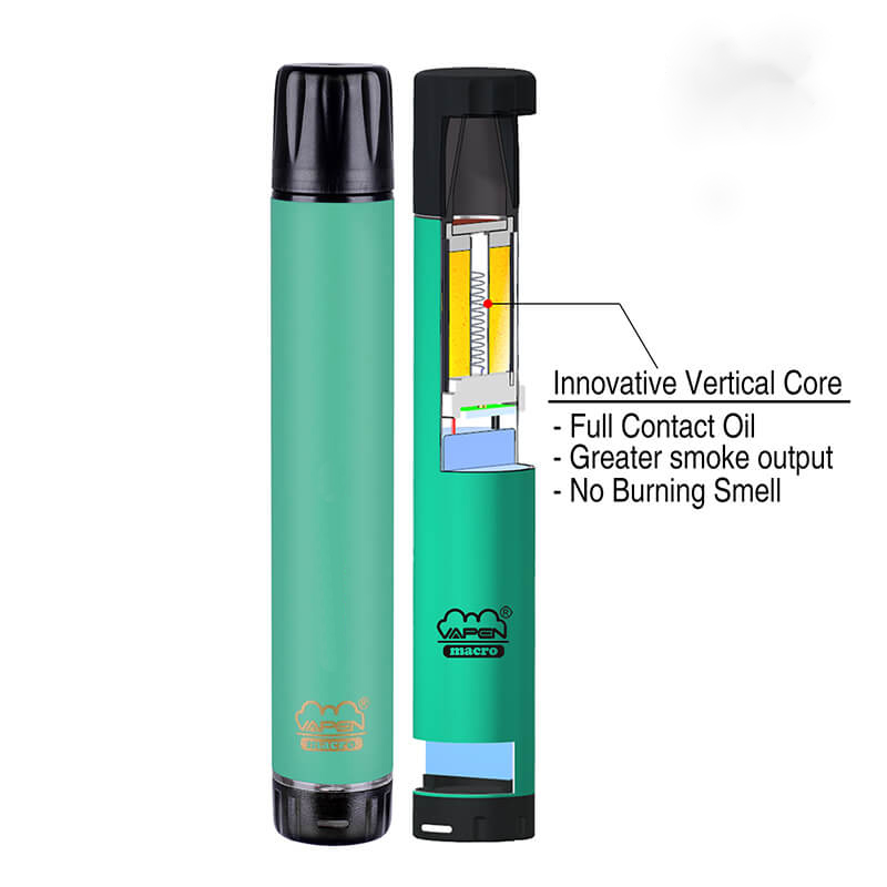 Aito Vapen Macro 2000 puffs kertakäyttöinen vape kynä pystysuoralla kelalla ja xxl Xtra Extra Flex Höyrystin esitäytetyt palkit E CIGS Höyrystimet