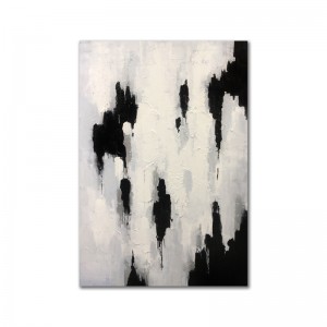 Käsintehtynykytaide Seinä Hanging Abstrakti öljymaalaus kankaalle kotitoimiston koristeluun