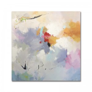 Tukku korkealaatuinen käsin maalattu öljy maalaus kuvitus abstrakti öljy maalaus kankaalle