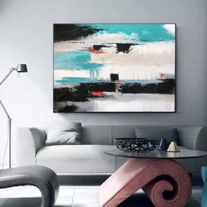 Tukku alkuperäinen suunnittelu abstrakti maalaus koristeellinen maalaus Mural Handmade öljy maalaus