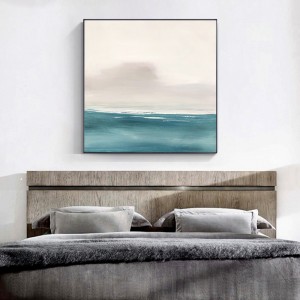 Tukku Käsin maalattu abstrakti taide Moderni kangas seinän taideöljy abstrakti kankaalle muu maalaus