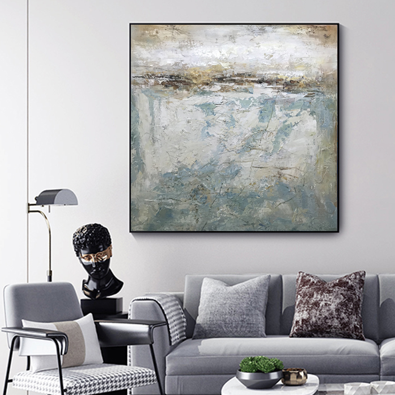 Käsin maalattu Art Handmad öljy maalaus Seinä Taide Alkuperäinen Abstrakti Canva Live-huone