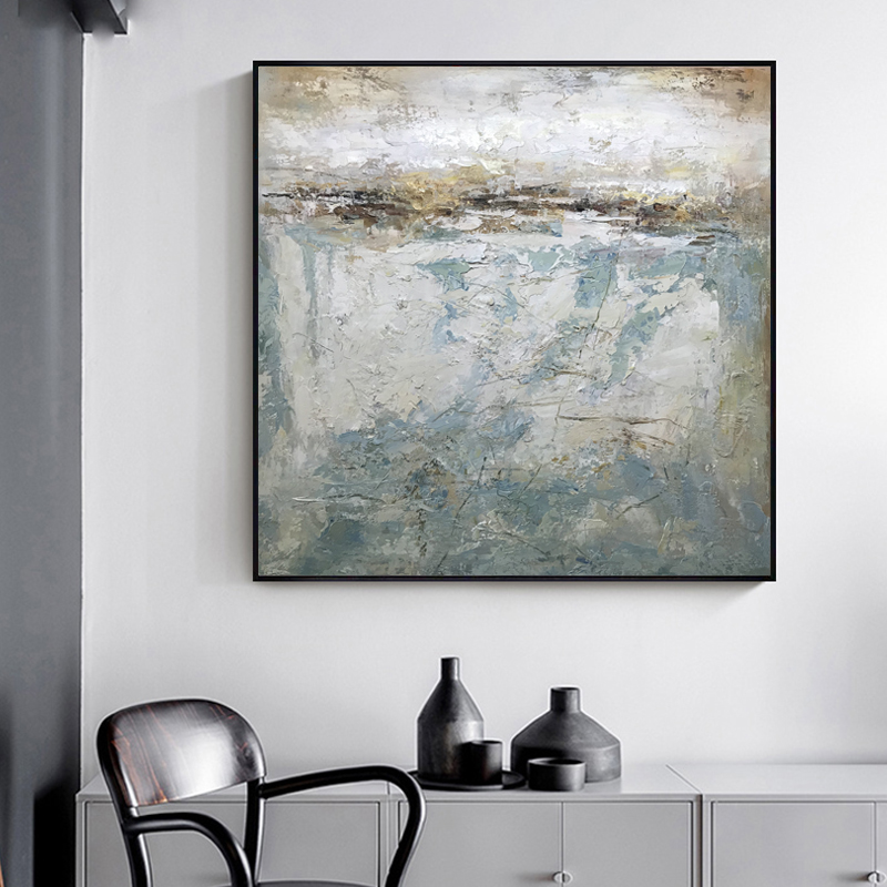 Käsin maalattu Art Handmad öljy maalaus Seinä Taide Alkuperäinen Abstrakti Canva Live-huone