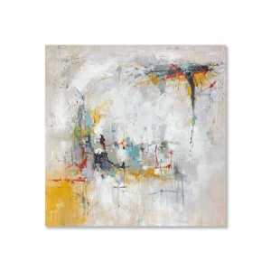 Puhdas käsi abstrakti art cuadros piirustus akryyli seinään sisustus abstrakti taideteos kankaalle öljy maalaus olohuone