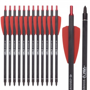 Nika-jousiammunta 113167-02A 7.5INCH ID6.2mm Crossbow Pultit Carbon Fiber Aluminium Nock Cobra System Adder/r9/rx jousiammunta ammunta laitteet