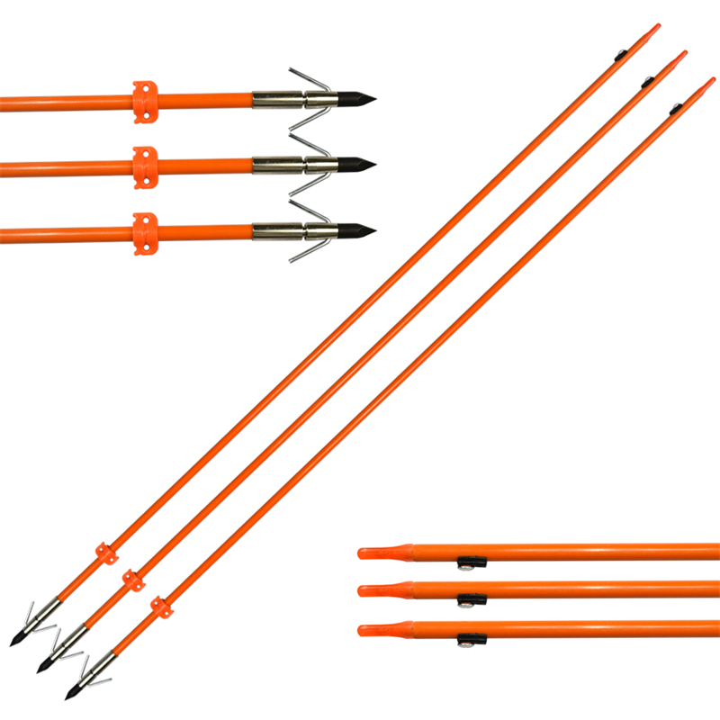 110021-OG Elong Outdoor OD8MM 32INCH Bowfishing arrow Fiberglass-akseli Jousiammunta Kalastus Käyttämällä