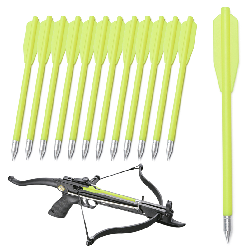 Elong Outdoor 110298 6.5INCH Muovinen Crossbow Pultti Steel Point Pistol Crossbow