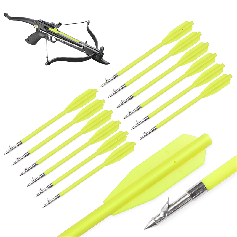 Elong Outdoor 110356-17 6.8inch Kalastuspultti Harpoon Steel Point Muovi Akseli ForcrossBow