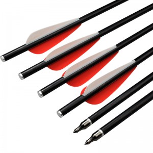 Elong Outdoor 117011 16 TINCH OD8MM 8031 ​​Fiberglass-pultit Jousiammunta Metsästys Crossbow Bolt