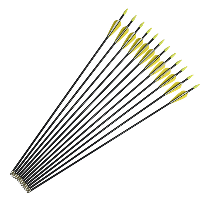 Elong Outdoor 110010 ID5MM 30INCH Fiberglass arrow TPU Voijat jousiammunta ammuntakäytäntö