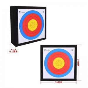 410006 Jousiammunta kohde EVA Foam Target Arrow Target Square Moving Target Youth Archery Arrow Target Harjoittele kohde