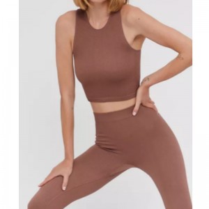 Hihaton elastinenneulonta Jersey Sport Suit