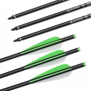 Elong Outdoor 116049-04 ID7.62MM 20 Tinch RollFiberglass Bolt Jousiammunta Ammunta Crossbow Pultit