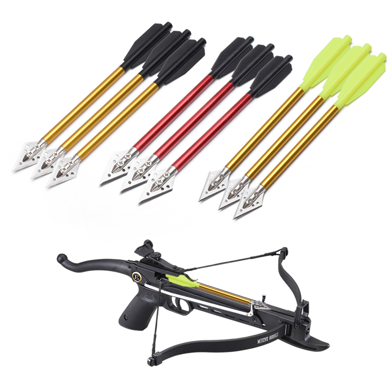 Elong Outdoor 118643 16cm Aluminium Bolt Blade Broadhead Crossbow jousiammunta Metsästys