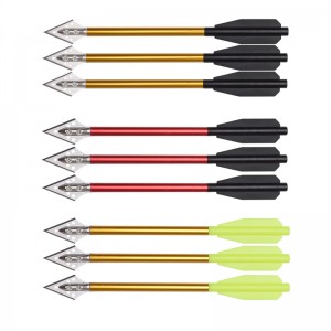 Elong Outdoor 118643 16cm Aluminium Bolt Blade Broadhead Crossbow jousiammunta Metsästys